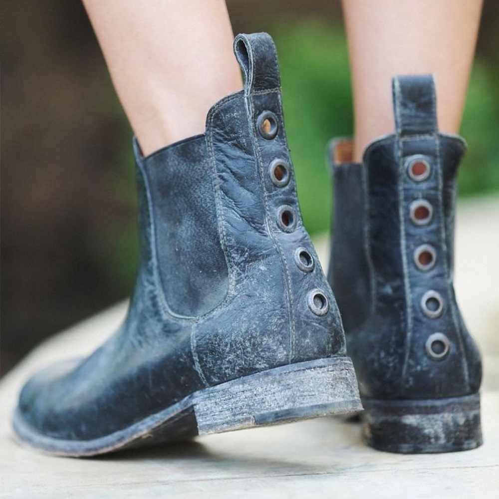 Free People Faryl Robin Women’s Black Size 10 Mountain Peaks Chelsea Boots